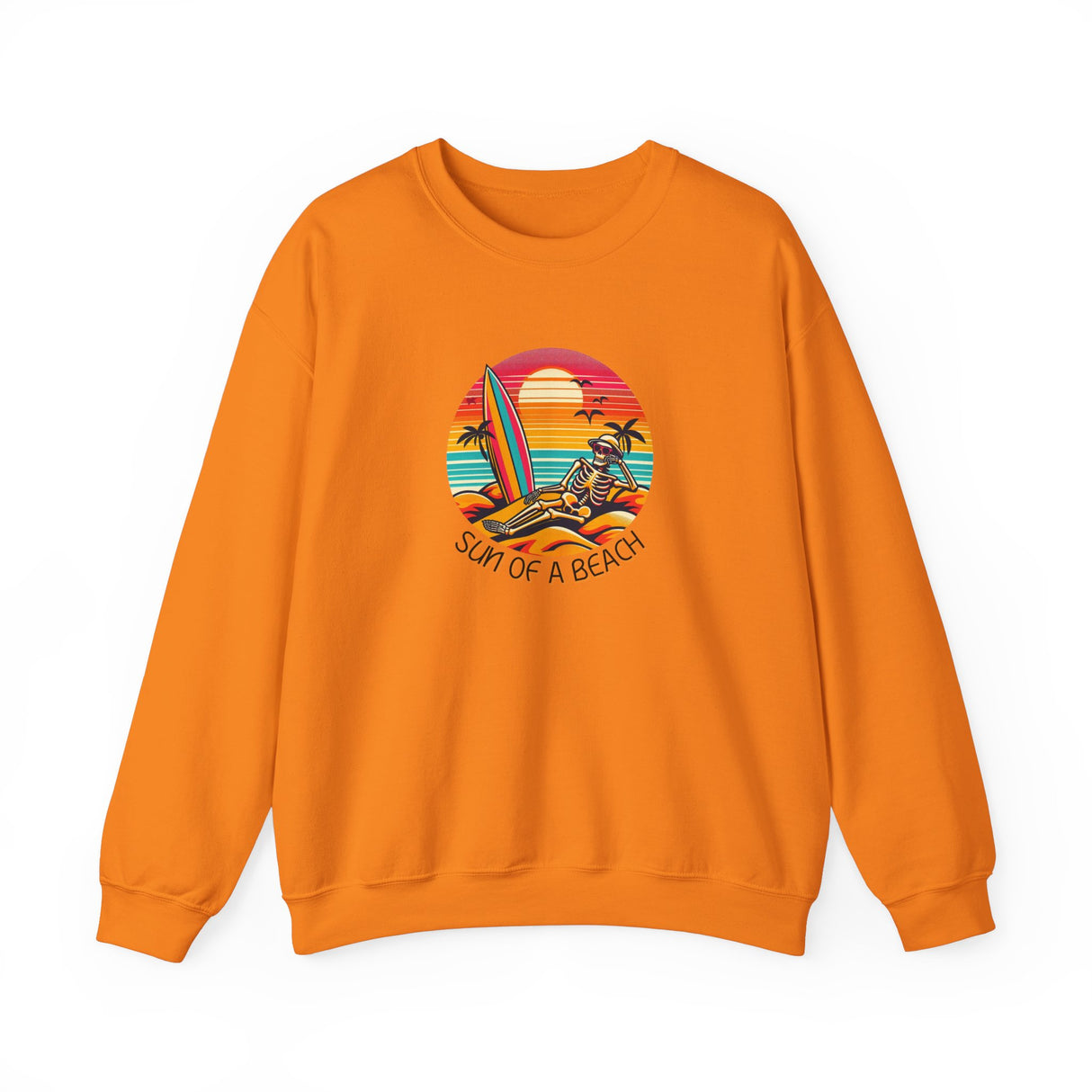 Funny Skeleton Sun of a Beach Sweatshirt