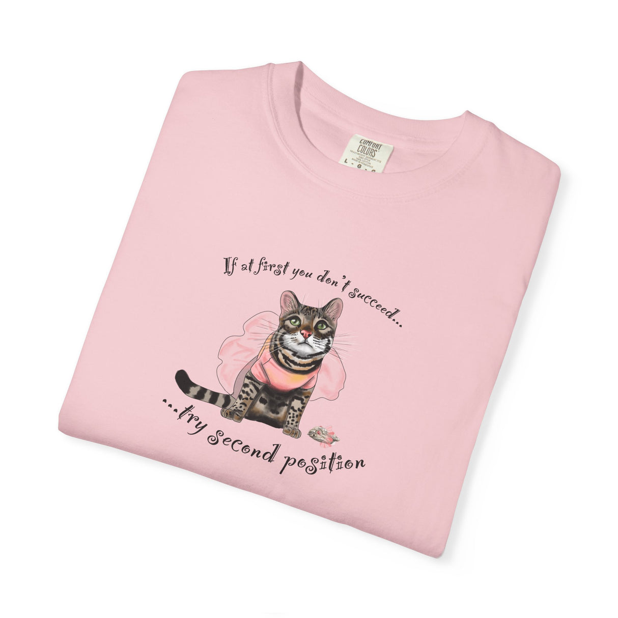 T-Shirt Flounder and Mouse Toy Ballet Tutus Second Position Design by Nina