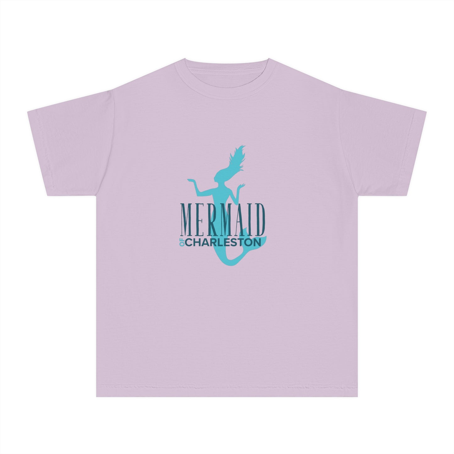 Mermaid of Charleston Youth Comfort Colors Shirt - Soft Cotton Tee