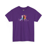 Flounder the Purrcasso T-Shirt — "Paint With All the Colors of the Wind" Cat Art Tee