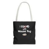 Mouse Toy Tote Bag - Hand Drawn Design by Nina