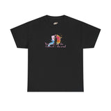 Flounder the Purrcasso T-Shirt — "Paint With All the Colors of the Wind" Cat Art Tee
