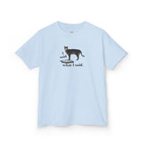 Kids Tee — "I Said What I Said" Flounder Talking Pet Buttons Design