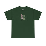Brave Heart Fish T-Shirt — "Little fish. Big world. Brave Heart." Inspirational Tee