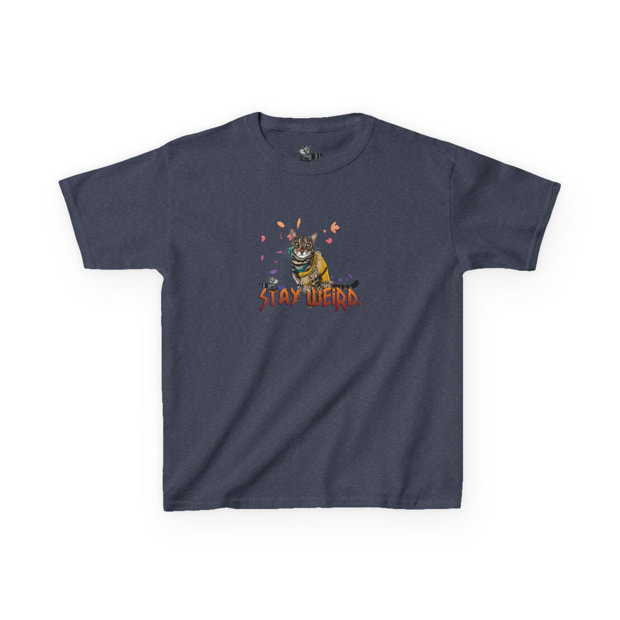 Stay Weird Flocahontas Kids T-Shirt — Hand-Drawn Character Tee