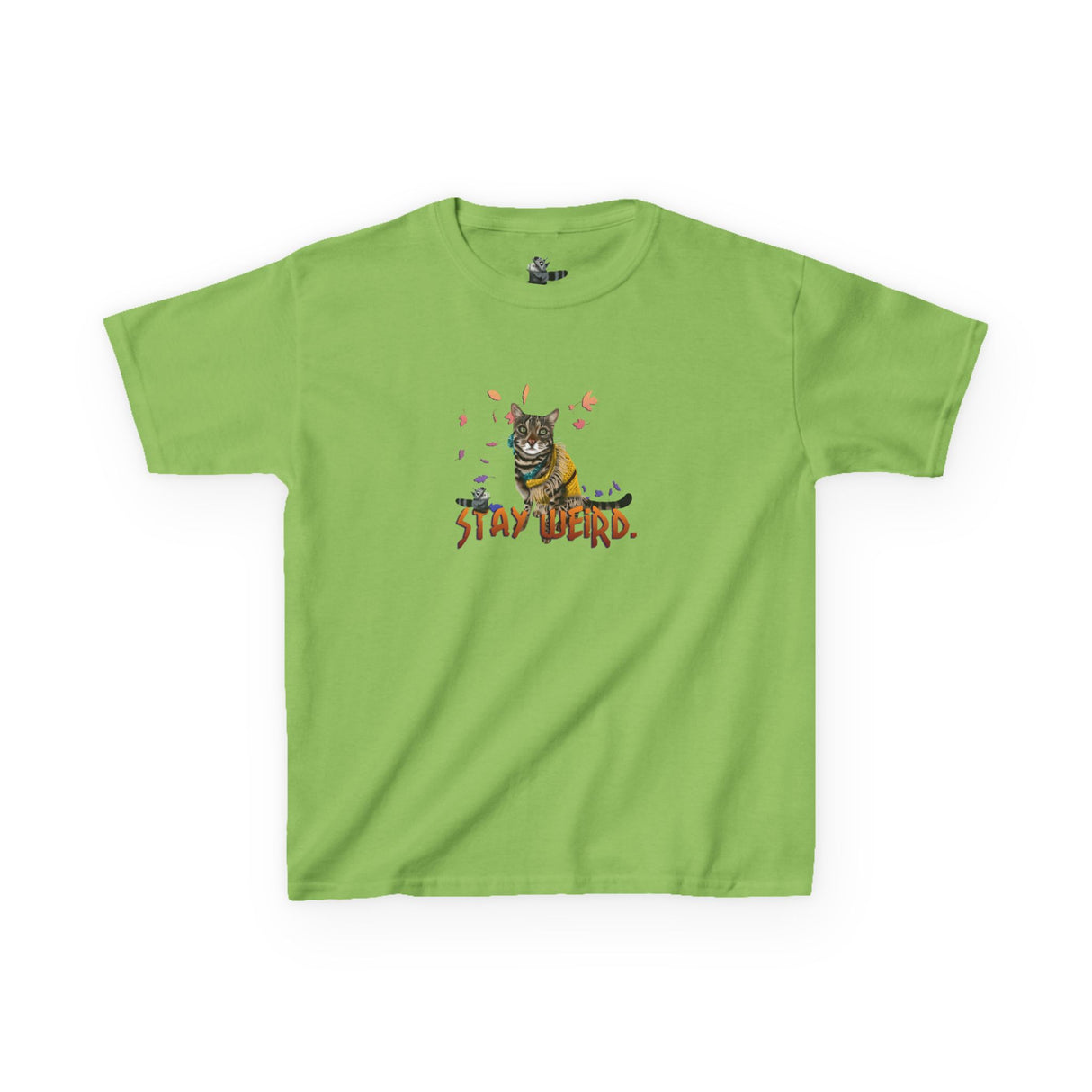 Stay Weird Flocahontas Kids T-Shirt — Hand-Drawn Character Tee