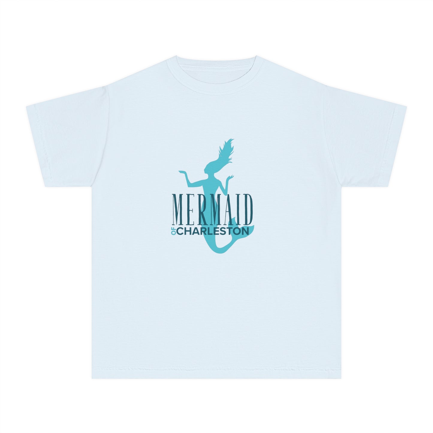 Mermaid of Charleston Youth Comfort Colors Shirt - Soft Cotton Tee