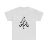 Adult Mermaid Christmas Tree T-Shirt