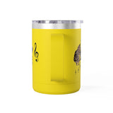 Coffee Mug Tumbler - Treble Maker Design Hand Drawn by Flounder's Mom, Nina