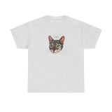 Flounder Cat “UGH” Unisex Heavy Cotton Tee – Comfortable & Durable