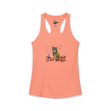 Stay Weird Flocahontas & Mouse Toy Racerback Tank
