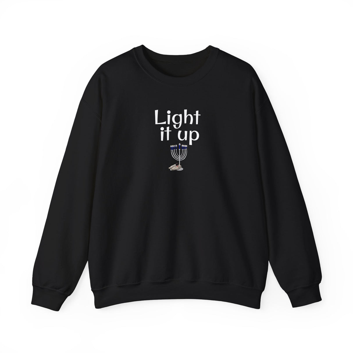 Hanukkah Mouse Toy Sweatshirt - Light it Up Design