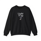Hanukkah Mouse Toy Sweatshirt - Light it Up Design