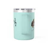 Coffee Mug Tumbler - Treble Maker Design Hand Drawn by Flounder's Mom, Nina