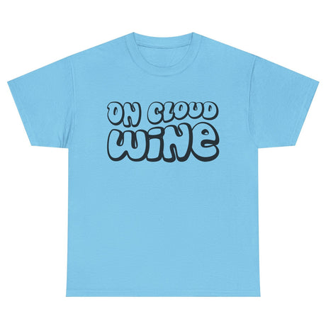 On Cloud Wine cotton tee in sky
