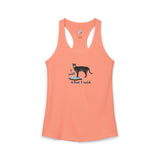 I Said What I Said Tank — Flounder Talking Pet Buttons Racerback Tank