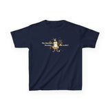 Kids Heavy Cotton™ Tee - Bravery Tutu design featuring Flounder with Mouse Toy by her side