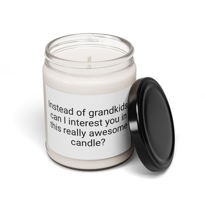 “Instead of Grandkids” Scented Soy Candle, 9oz – Funny Mother’s Day Gift