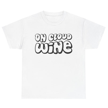On Cloud Wine cotton tee in white