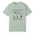 Lowcountry Bird Nerd bird species tee in bay