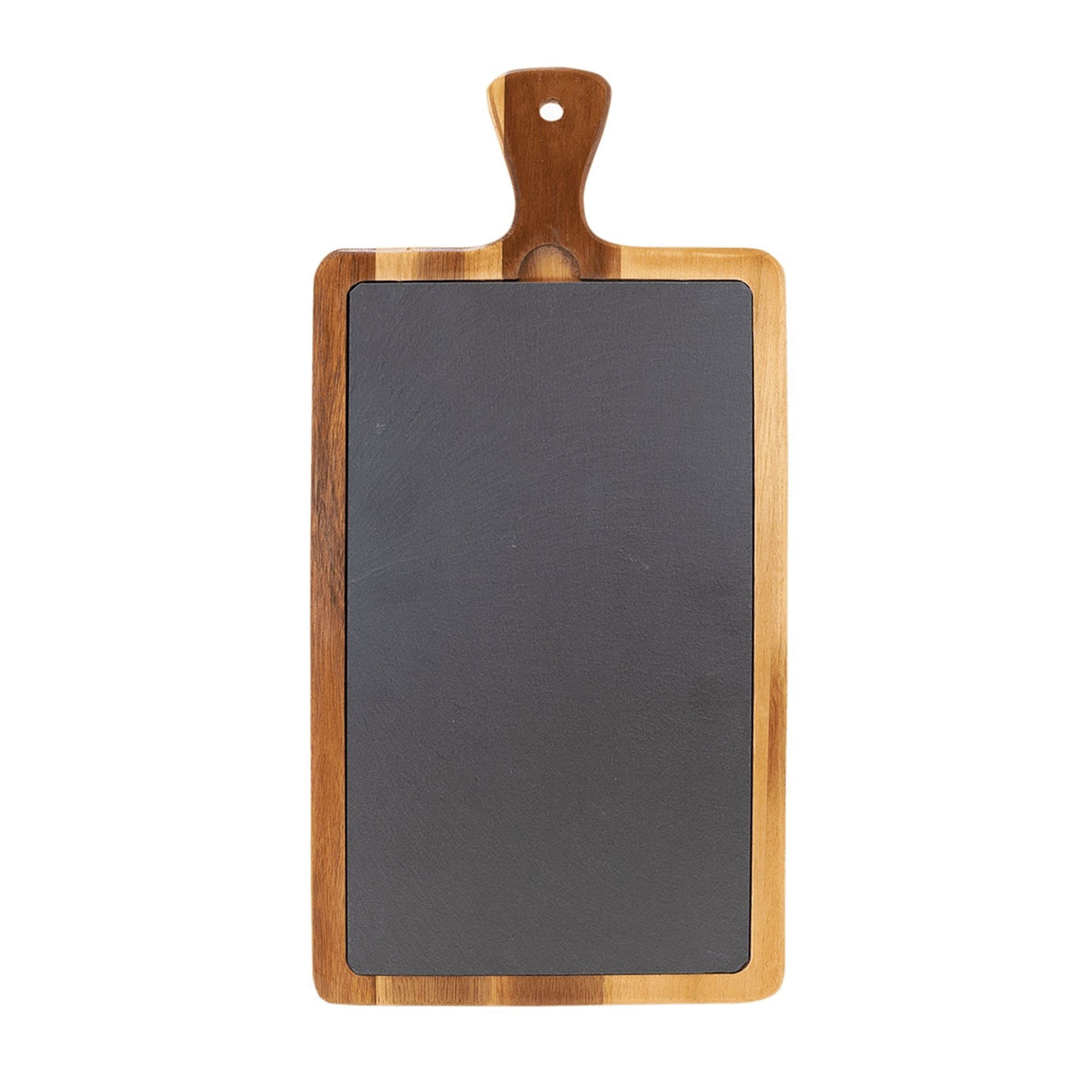 Shark Coochie Board Engraved Acacia Wood & Slate Cutting Board