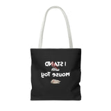 Mouse Toy Tote Bag - Hand Drawn Design by Nina