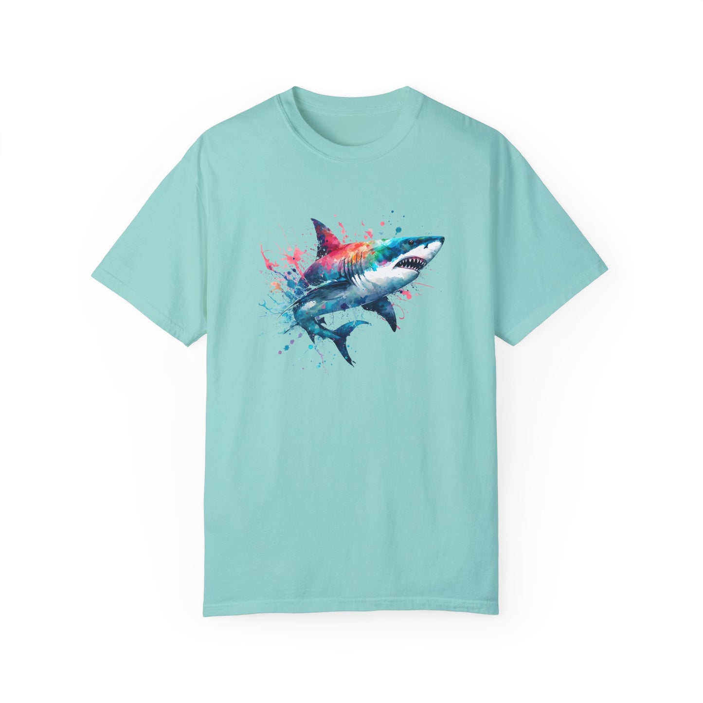 Colorful Great White Shark Unisex T-Shirt