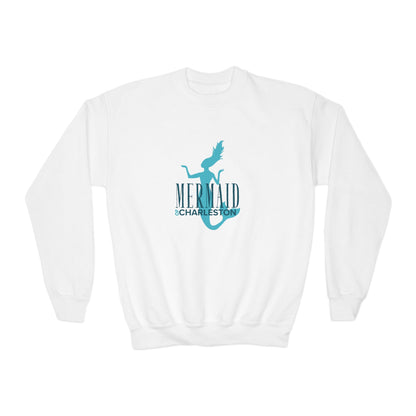 Youth Mermaid of Charleston Sweatshirt - Cozy Cotton-Poly Blend