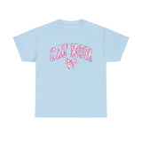 Pink Cat Mom Coquette Style - Cotton Tee