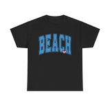 Beach Collegiate Style - Cotton Tee