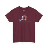 Flounder the Purrcasso T-Shirt — "Paint With All the Colors of the Wind" Cat Art Tee
