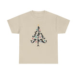 Adult Mermaid Christmas Tree T-Shirt