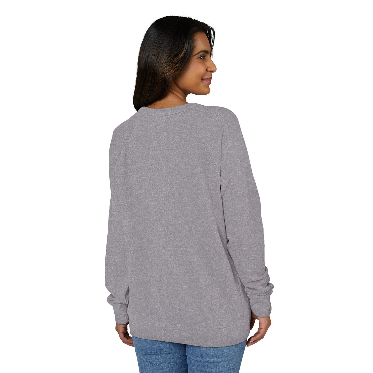 “I Said What I Said” Raglan Crewneck — Flounder Talking Pet Buttons Design