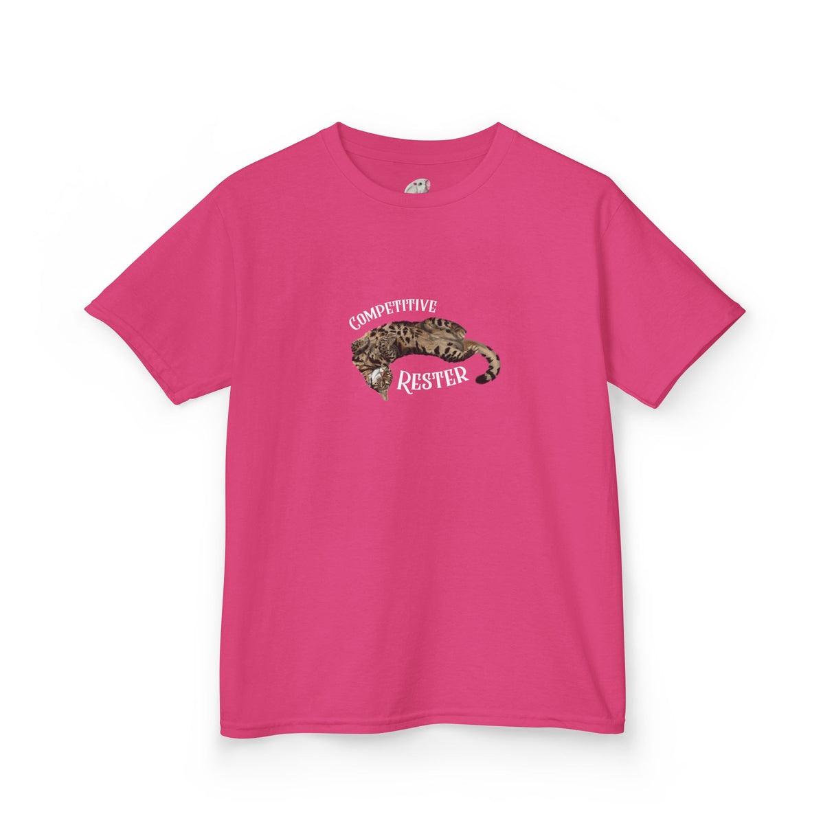 Kids 'Competitive Rester' T-Shirt — Flounder Funny Resting Pose Tee