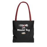 Mouse Toy Tote Bag - Hand Drawn Design by Nina