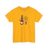 Fun-gi T-Shirt — Hand-Drawn Flounder & Mouse Toy on Toadstools, "You're a fun-gi" Design