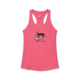 I Said What I Said Tank — Flounder Talking Pet Buttons Racerback Tank