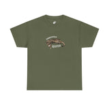 Flounder 'Competitive Rester' T-Shirt — Funny Resting Pose Tee