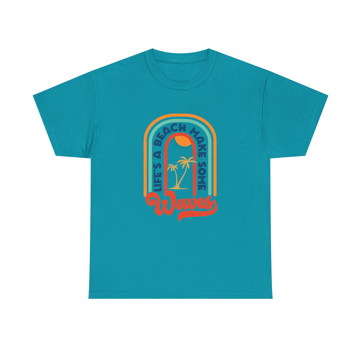 Life's a Beach Unisex Cotton Tee