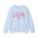 Pink Coquette Cat Mom Crewneck Sweatshirt