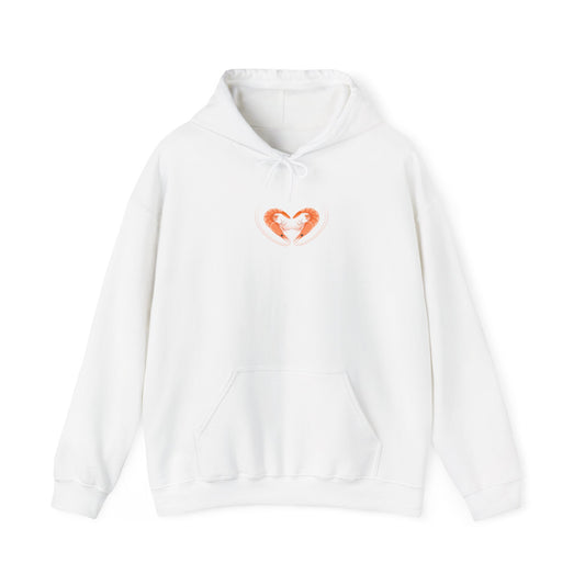 Shrimp Heart Hoodie – Cozy Unisex Sweatshirt with Coastal Charm