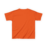 Kids Tee — “Paint With All The Colors Of The Wind” Flounder the Purrcasso Kids T-Shirt