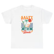 Salty As a Beach cotton tee in white