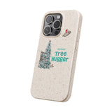 Phone Case with Christmas Tree Hugger Design
