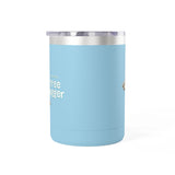 Coffee Mug Tumbler - Christmas Tree Hugger Design