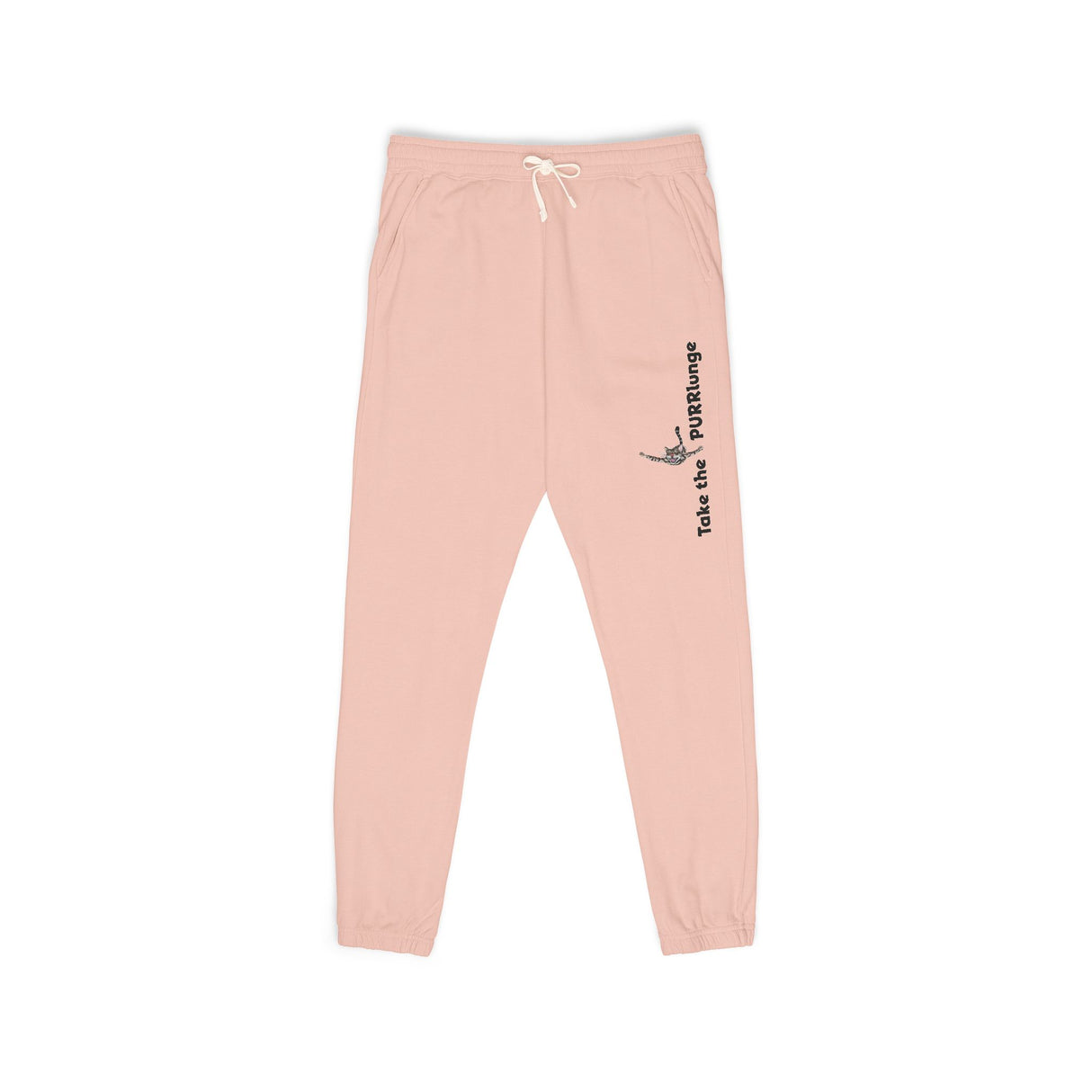 Purrmaid Unisex Sweatpants - Take the Purrlunge Design by Nina