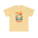 Salty As a Beach Unisex Cotton Tee