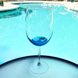 19 oz Ocean Inspired Wine Glass with Sea Creature