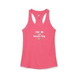 "I Stand with Mouse Toy" Women's Racerback Tank
