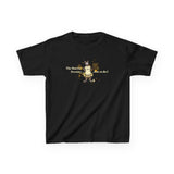 Kids Heavy Cotton™ Tee - Bravery Tutu design featuring Flounder with Mouse Toy by her side